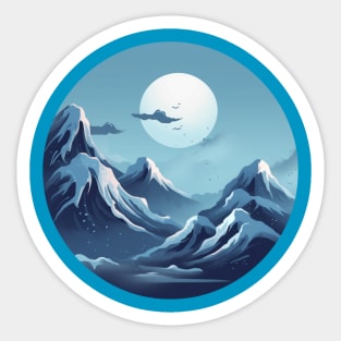 Blue Mountain Beauty Sticker